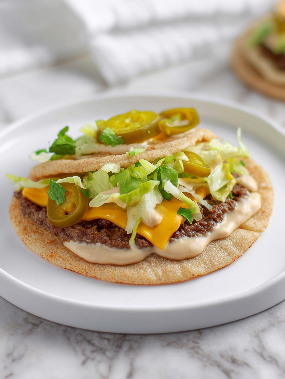 Big Mac Smash Burger Taco