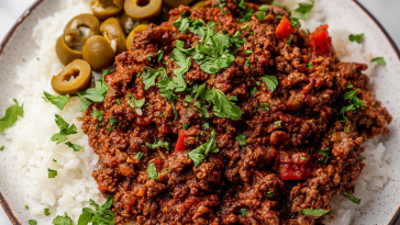 Authentic Cuban Beef Picadillo