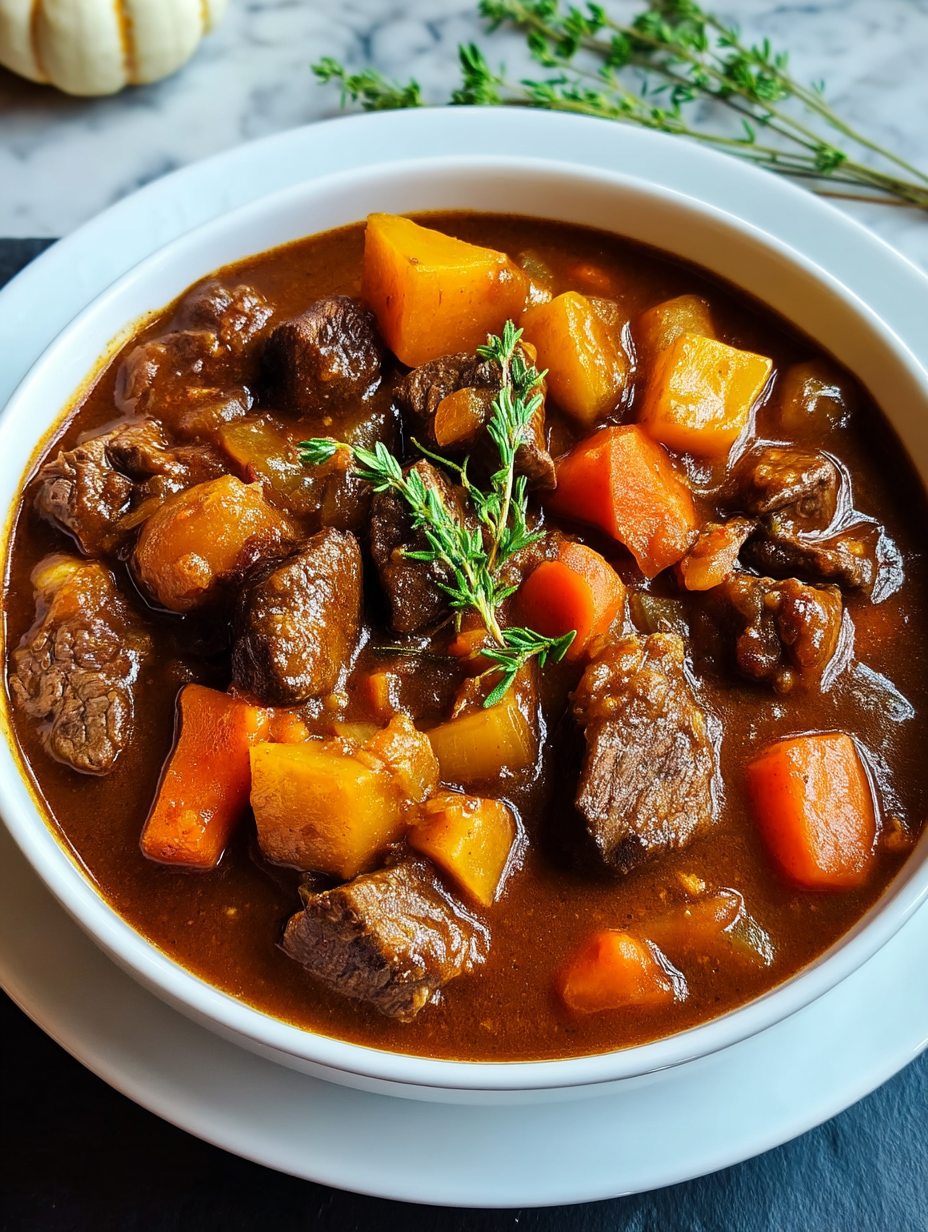 Autumn Harvest Beef Stew