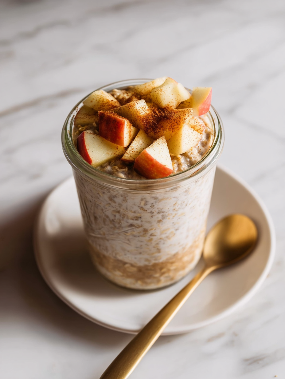 Apple Cinnamon Overnight Oats