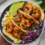Chili Lime Shrimp Tacos Bowl