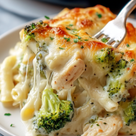 Wholesome Chicken Broccoli Alfredo Bake