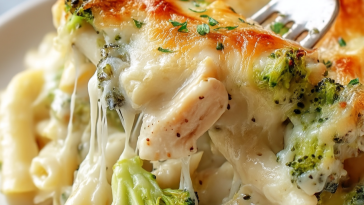 Wholesome Chicken Broccoli Alfredo Bake