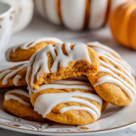 Iced Amish Pumpkin Cookies With The Best Fall Flavors