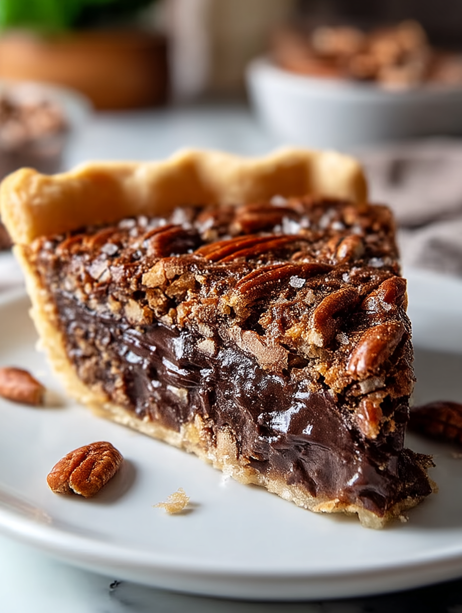 Texas Chocolate Pecan Pie