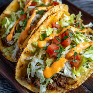 Big Mac Style Smash Burger Tacos