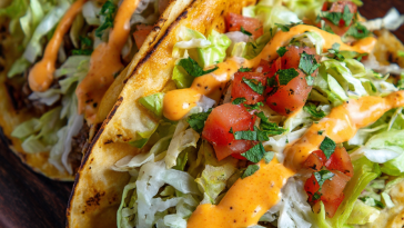 Big Mac Style Smash Burger Tacos