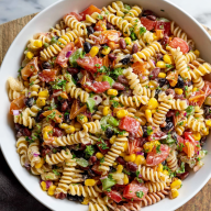 Cowboy Caviar Pasta Salad