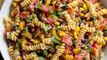 Cowboy Caviar Pasta Salad