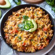 One-Pan Bold Honey BBQ Chicken Rice