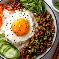 Korean Ground Beef Bowl