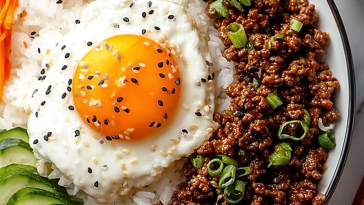 Korean Ground Beef Bowl