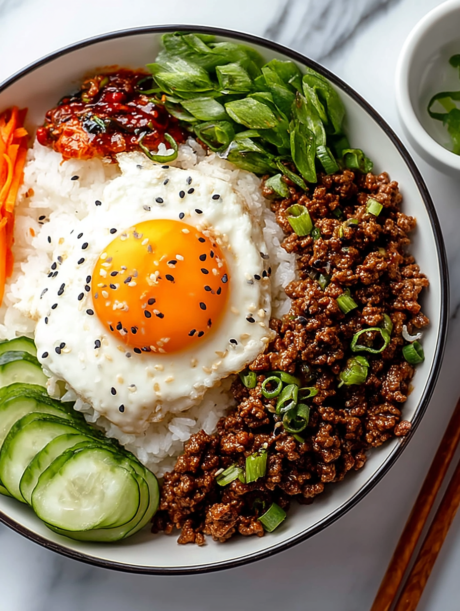 Korean Ground Beef Bowl