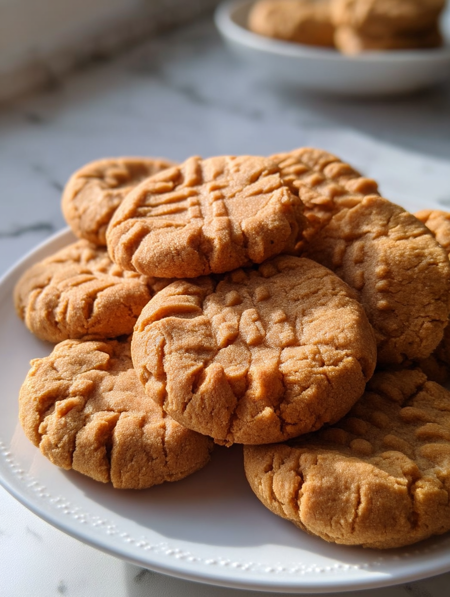 Old Fashioned Peanut Butter Cookies