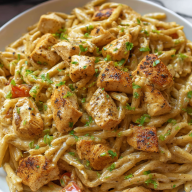Cajun Ranch Chicken Pasta