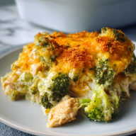 Healthier Broccoli Chicken Casserole
