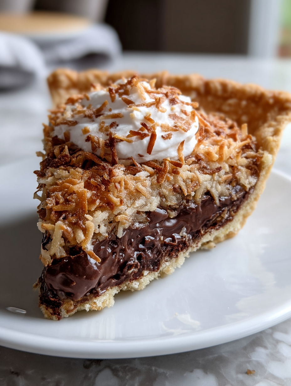 German Chocolate Pie