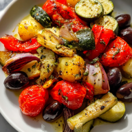 Mediterranean Roasted Vegetables