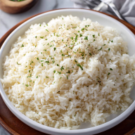 Creamy Parmesan Garlic Butter Rice