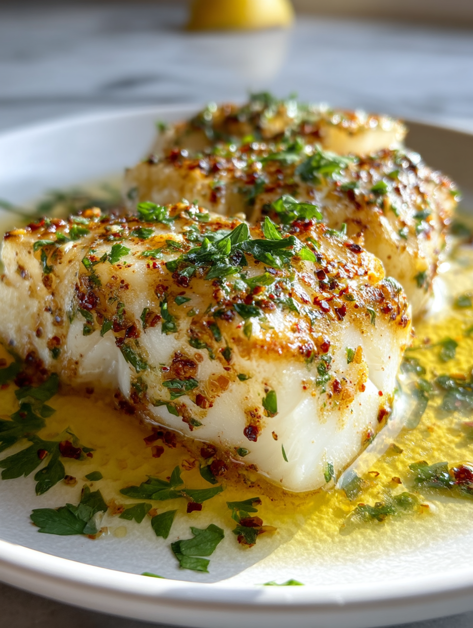 Garlic Butter Cod