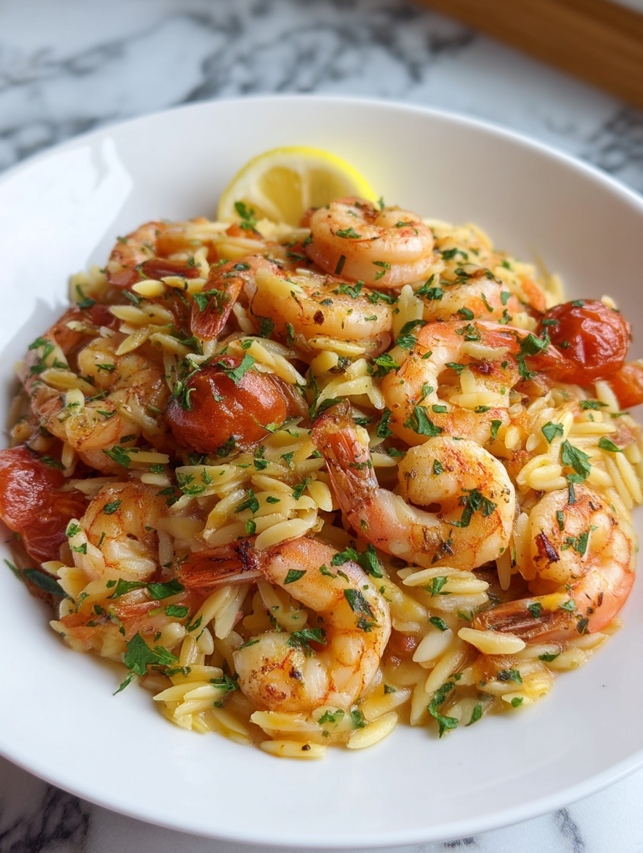One Pot Marry Me Shrimp and Orzo Pasta
