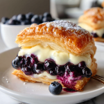 Blueberry Cream Cheese Puff Pastry