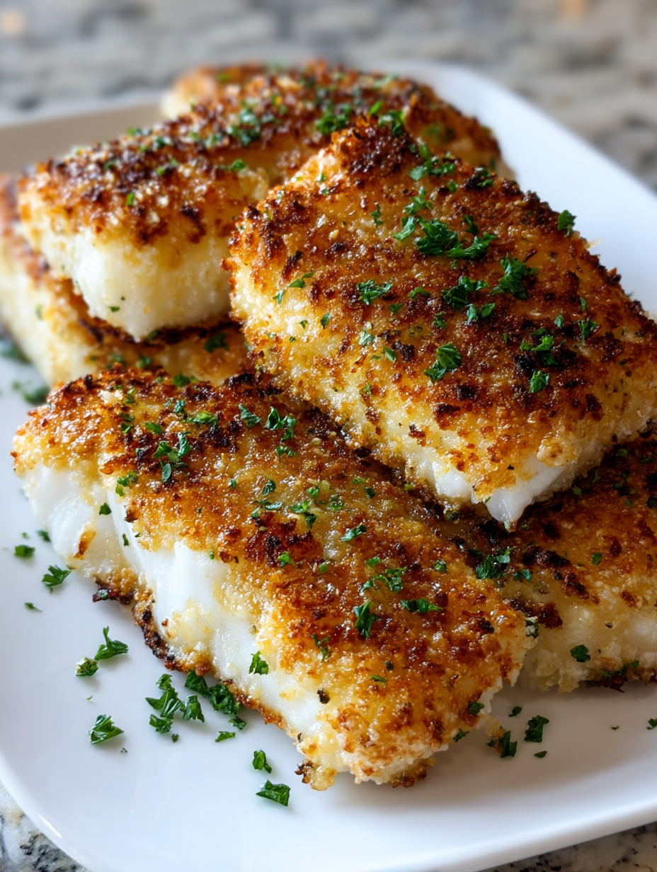 Parmesan Crusted Cod