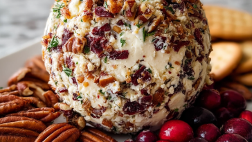 Cranberry Pecan Cheese Ball