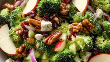 Delightful Honeycrisp Broccoli Salad