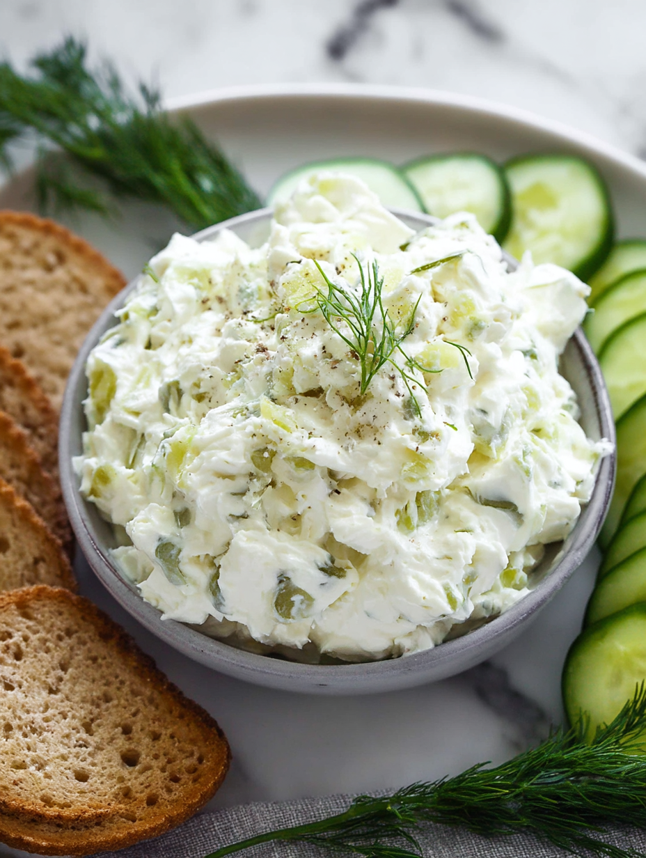 Dill Pickle Cream Cheese