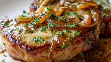 French Onion Pork Chops