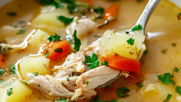 My Grandma's Secret Chicken Potato Soup
