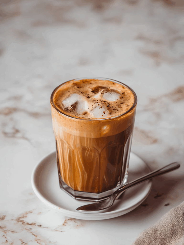 Pumpkin Brown Sugar Autumn Spice Shaken Espresso With Oat Milk Twist