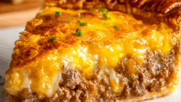 One-Pan Cheeseburger Pie Dinner